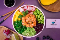 Poke bowl Hawaï Saumon